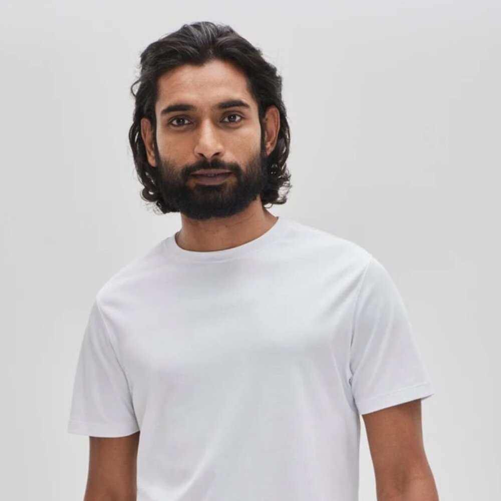 NWT Men's ROBERT BARAKETT Georgia Crew-Neck T-Shirt White‎ | Size XXL - Picture 3 of 14